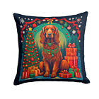Irish Setter Christmas Fabric Decorative Pillow DAC1130PW1414