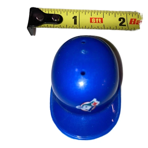 ACTION FIGURE - Mini Helmet Toronto Blue Jays Baseball Team About 1 Inch Retro Cover