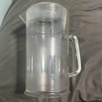 Jarra cubierta de policarbonato transparente Cambro PC64CW capacidad 64 oz Camwear Foto 1 de 4