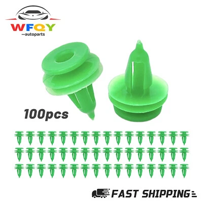 Sujetador de moldura de clip de panel de puerta 100 piezas para 6503204 WJ Jeep Grand Cherokee 1993-en Foto 1 de 4