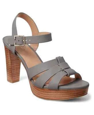 Sandálias sociais Lauren Ralph Lauren Soffia tira no tornozelo - 9,5 - Oceano - Imagem 1 de 4