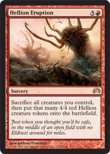 Hellion Eruption ~ Moderately Played Planechase 2012 MTG Magic UltimateMTG Red C - Image 1 of 1