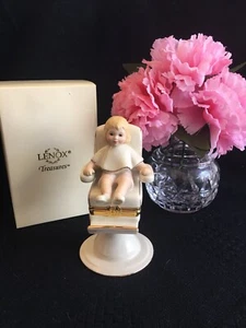 LENOX Treasures Trinket Box, First Lock Of Hair, NIB - Picture 1 of 3