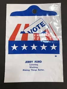 SELTENER Präsident Kongressabgeordneter GERALD R. FORD - ""Jerry Ford"" Türhänger Mülltonne - Bild 1 von 3