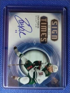 2020 Upper Deck SP Authentic Zach Parise Sign Of The Times Auto *NorthernRoute* - Picture 1 of 1