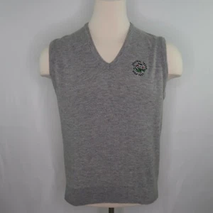 VTG 80s 1986 Central Texas Golf Fest Sweater Vest Dad Grandpa Mens XL USA Made - Picture 1 of 8