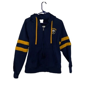 BUFFALO SABRES YOUTH LARGE HOODED ZIP HOODIE JACKET LIGHT HOCKEY NHL SWEATSHIRT - Picture 1 of 6