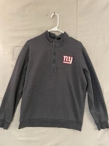 New York Giants Viertelreißverschluss Antigua Herren Größe Large Langarm Sweatshirt - Bild 1 von 6