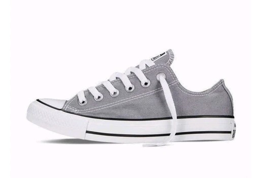 Converse Chuck Taylor All Star colore stagionale basse 'grigio bianco' 147137C