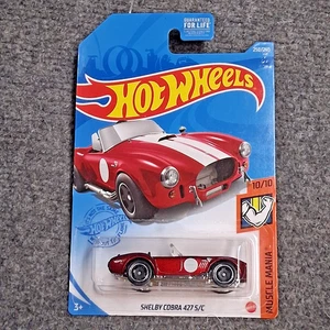 2021 Hot Wheels - Muscle Mania - Red Shelby Cobra 427 S/C - Picture 1 of 3