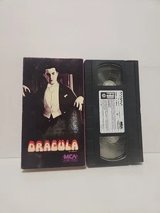 Dracula 1931 Version (VHS, 1985) MCA Home Video Black and White - Imagen 1 de 2