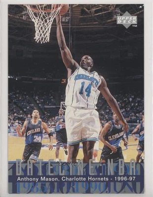 1996-97 Upper Deck Dateline NBA Jumbo Anthony Mason #326 - Image 1 of 2