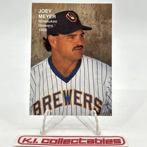 1988 Action All-Stars/Superstars ROOKIES #5 Joey Meyer Milwaukee Brewers - Picture 1 of 3