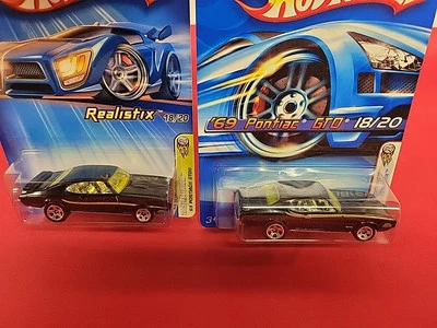 Hot Wheels '69 Pontiac Gto 18/20 2005 First Editions And Realistix - Image 1 of 4