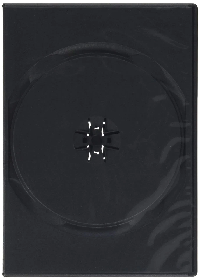 CD- DVD-Aufbewahrung MediaRange 6er-DVD-Box black 50 StÃ¼ck schwarz