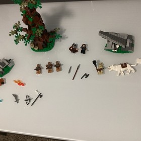 Lego The Hobbit Attack Of The Wargs Figs And Warg New Build 100% CompleteLikeNew