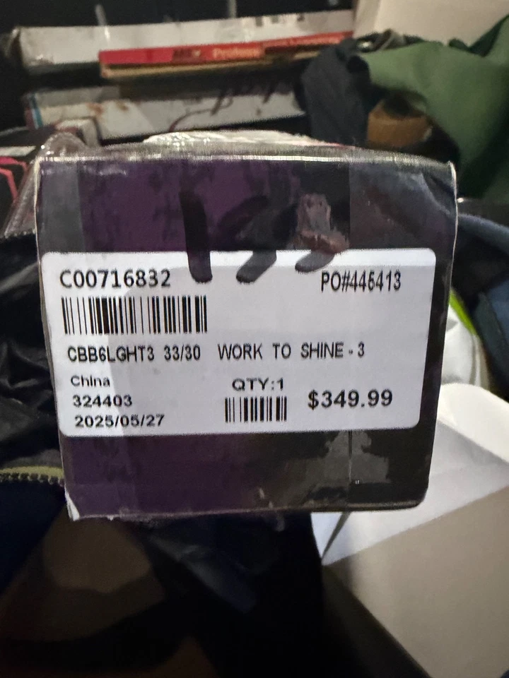 Bate Combat MFG Work to Shine Midnight Cowbor Spec-A1 BBCOR 33"/30 oz Foto 1 de 1