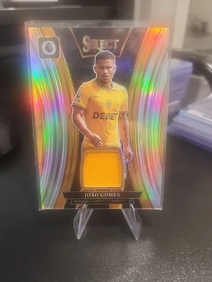 2024-25 Panini Select Premier League Joao Gomes Patch Wolverhampton Wanderers - Image 1 of 2