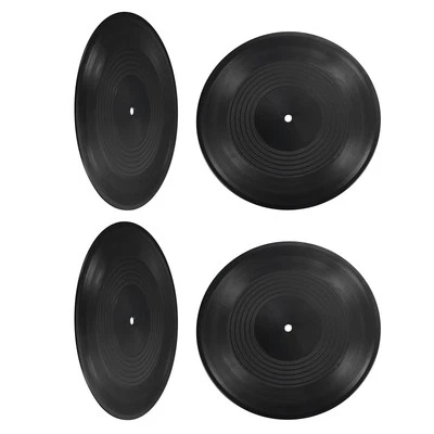 Blank Vinyl Records, 12 Inch CD Fake Vinyl Records for Wall Decor, 2 Pack - Imagem 1 de 4
