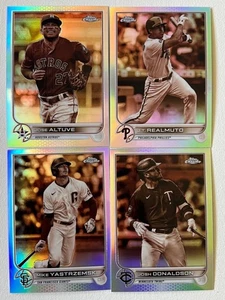2022 Topps Chrome Sepia Refractors  Baseball Cards   Pick From List !! - Picture 1 of 37