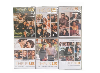 This Is Us: The Complete Season 1-6 (DVD, 2025, Juego de caja de 27 discos) - Imagen 1 de 2