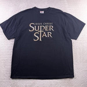 T-shirt vintage Jesus Christ Super Star 1996 ufficiale anni 90 gioco Londra taglia XL - Foto 1 di 10