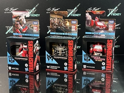Transformers Studio Series Core Class Arcee, Terrorcon Freezer Ironhide Lot Of 3 - Image 1 of 4