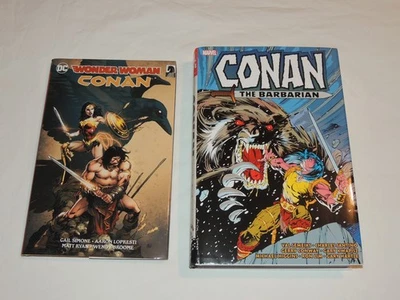 CONAN EL BÁRBARO MARVEL AÑOS ÓMNIBUS 9; MUJER MARAVILLA / CONAN HC DC DARKHORSE Foto 1 de 4