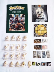 1989 MB GAMES - HERO QUEST EXPANSION RETURN OF THE WITCH LORD - 100% COMPLETE - Picture 1 of 5