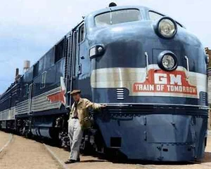 GM TRENO del DOMANI anni 40 stampa fotografica 8x10 - Foto 1 di 1