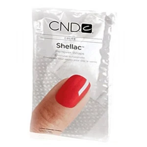 Lot of 5 Pack 250 CND Shellac Remover Wraps Creative Nail UV Gel Polish - Picture 1 of 4