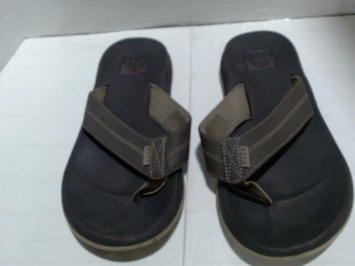 VANS UsatoBuono Fanning Apribottiglie Uomo Infradito Supporto Arco_Nero Marrone_TG.8