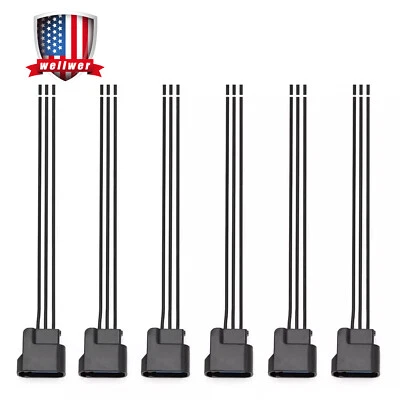 Enchufe conector arnés bobina encendido 6 piezas para Odyssey Pilot Ridgeline Honda Foto 1 de 4