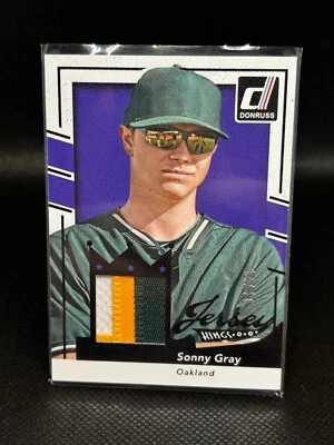 2016 Panini Donruss -Jersey Kings Sonny Gray /25 #JK-SG (MEM) - Image 1 of 2