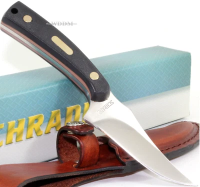 Schrade Old Timer Delrin Sharpfinger Upswept Blade Hunting Skinning Knife 152OT