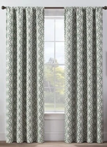 Eclipse Lollie Blackout 2-Pack Window Curtains Panels Green Emerald 52" x 84" - Picture 1 of 3