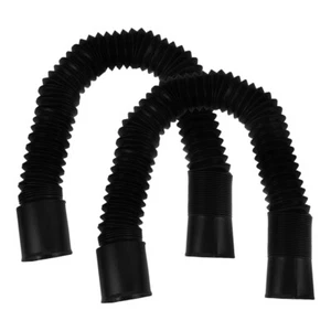 Manguera de ventilación de aire flexible 2 piezas para conducto de calefacción ajustable de conducto de calentador de automóvil - Imagen 1 de 12
