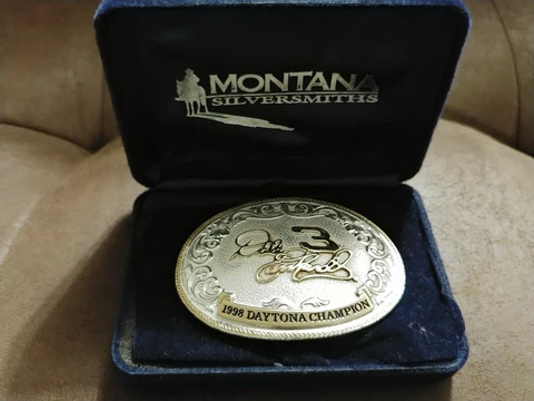 Dale Earnhardt #3 NASCAR 1998 Daytona  Champion  by Montana Silversmith Cover
