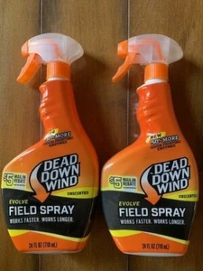 2 Pack! Dead Down Wind 132418 Evolve Odor Eliminator Field Spray Unscented 24oz - Picture 1 of 4