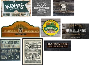 o scale lumber yard decals series 2 - Picture 1 of 1