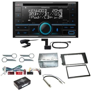 Kenwood DPX-7300DAB Bluetooth Digitalradio USB CD Einbauset für Audi A6 4B - Bild 1 von 1