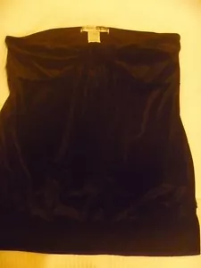 LADIES NECESSARY OBJECTS Ady Gluck-Frankel BLACK BANDEAU TOP L NEW - Picture 1 of 3