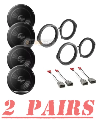 Pioneer TSG1620F 300W Front-Rear Speakers for 2008-2022 Accord & 2006-2021 Civic - Image 1 of 4