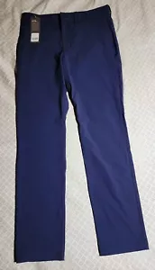 CRZ Yoga Herren Electric Blue Performance Golf Stretch Freizeit Hose 35L x 33W NEU - Bild 1 von 8