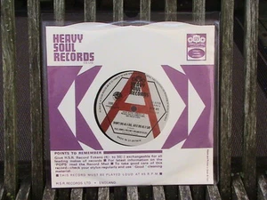 PAUL ORWELL ~ DON'T DO AS I DO, JUST DO AS I SAY 7" HEAVY SOUL RECORDS X/300 OOP - Picture 1 of 2
