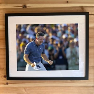 Rory Mcilroy Winning the Masters 2025 Poster (framed or Unframed) - Picture 1 of 3