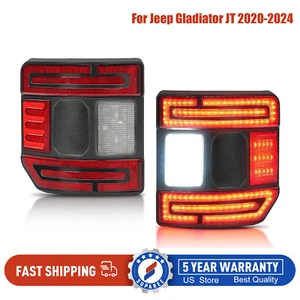 SUPAREE Flush Mount LED Tail Light w/ Turn Signal For Jeep Gladiator JT 2019-24 - Picture 1 of 13