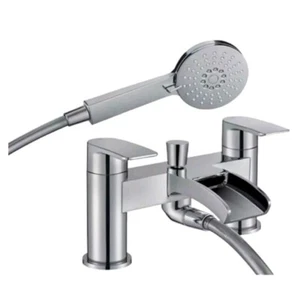 Francis Pegler Cascada Bath Shower Mixer Tap - Chrome 922029 - Picture 1 of 12