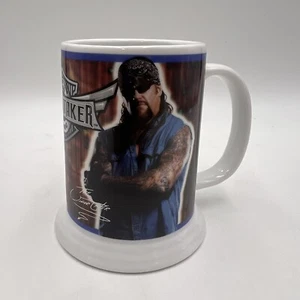 2001 WWE WWF Undertaker American Badass Mug Stein Never Used Danbury Mint - Picture 1 of 8