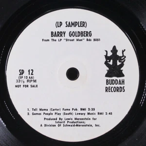 BARRY GOLDBERG: lp sampler BUDDAH 7" Single 45 RPM - Picture 1 of 2